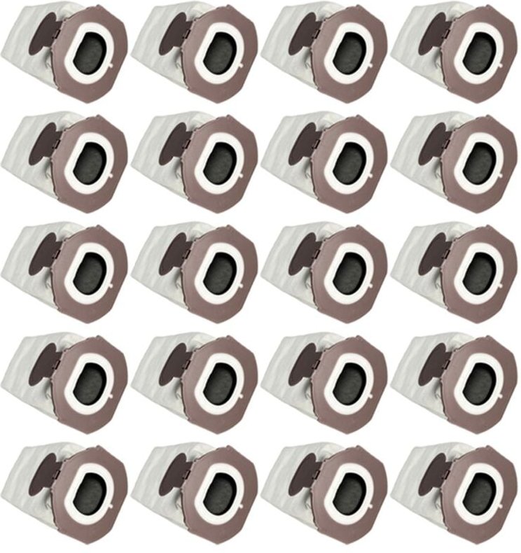 20 Stück Ersatzstaubbeutel für Vorwerk VK7 FP7 Staubsaugerzubehör Antibakterielle Aktivkohle-Müllbeutel