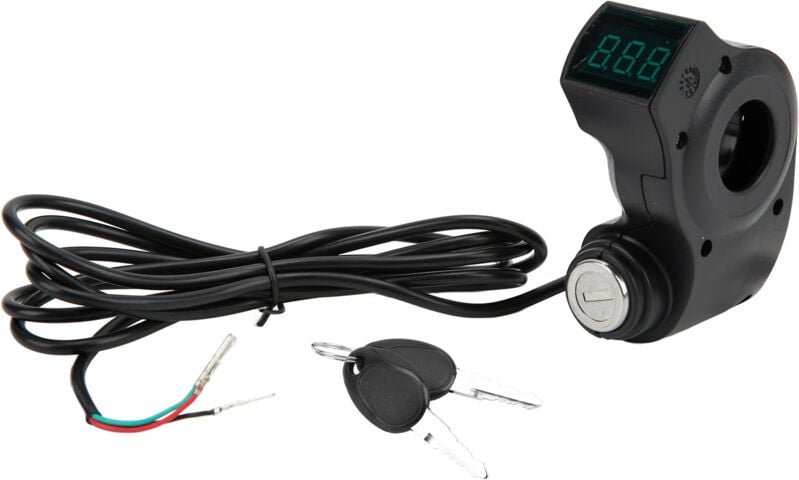 Ej.life - Elektroroller-Zündschloss, Elektroroller 22,2mm Lenker 3 Polig Zündschlüsselschalter Zündschalter für kugoo fü...