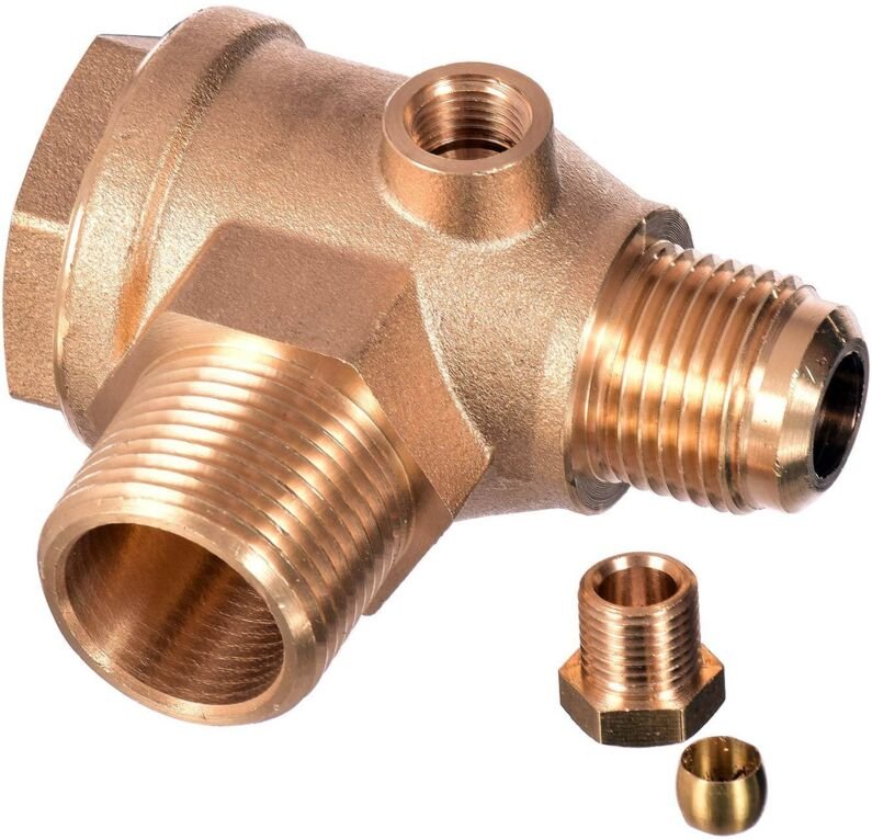Rückschlagventil Für Kompressor 3/4z X 1/2z 20 Bar Pneumatisch
