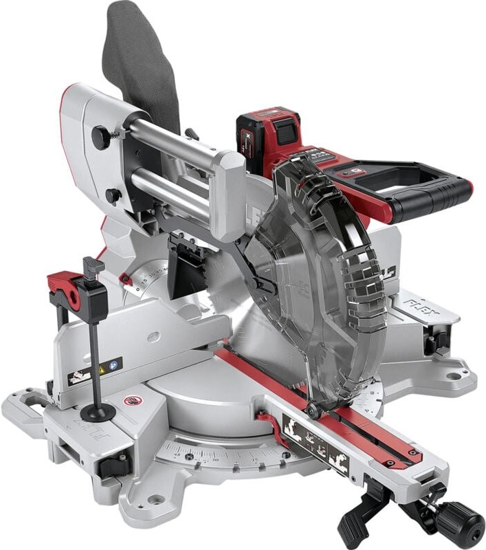 Akku-Kapp- und Gehrungssäge sms 305 18-EC mit Zugfunktion ohne Akku und Ladegerät - Flex