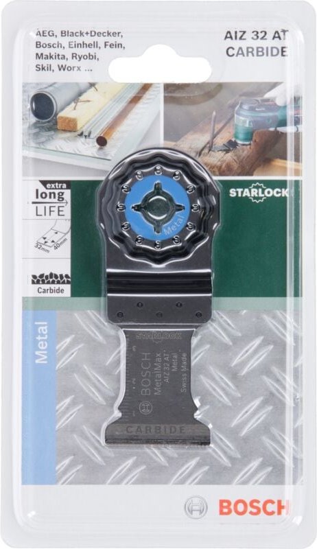 Bosch - Starlock Carbide aiz 32 at Metall-Tauchsäge 40 x 32 mm 2609256C65