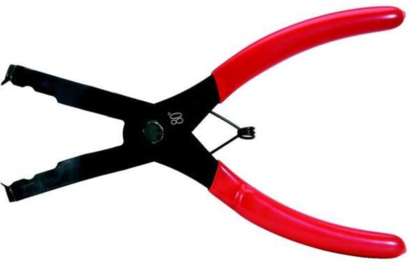 Trim-Clip-Zange, Zangenende 80°, 200mm