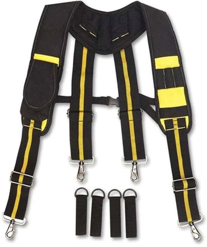 Verstellbare Hosenträger Werkzeuggürtel Werkzeughalter Gürtel Herren Hosenträger Professionelle Werkzeuge für Schreiner,...