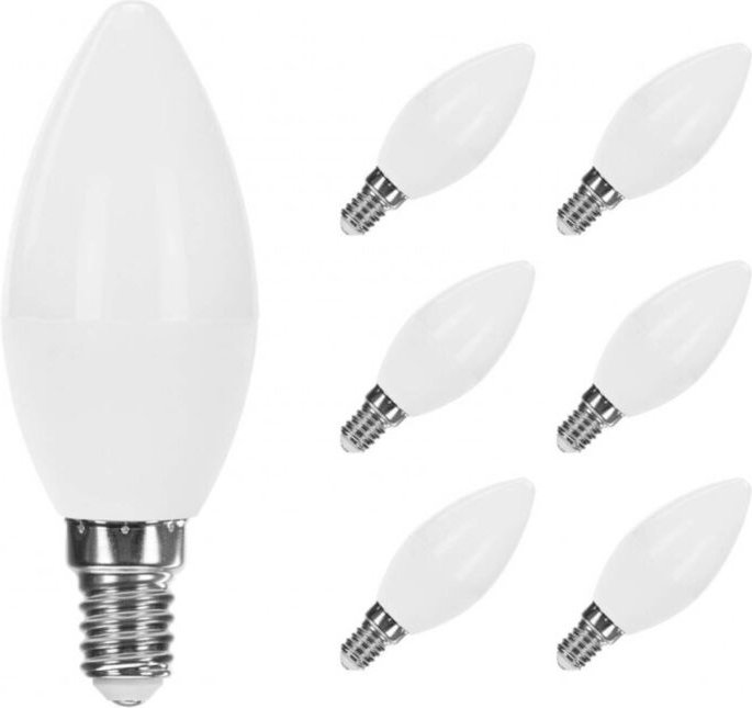Orion91 - 6er-Pack LED-Kerzenlampen E14, 6 w, entspricht 40 w, 470 lm, Raydan Home