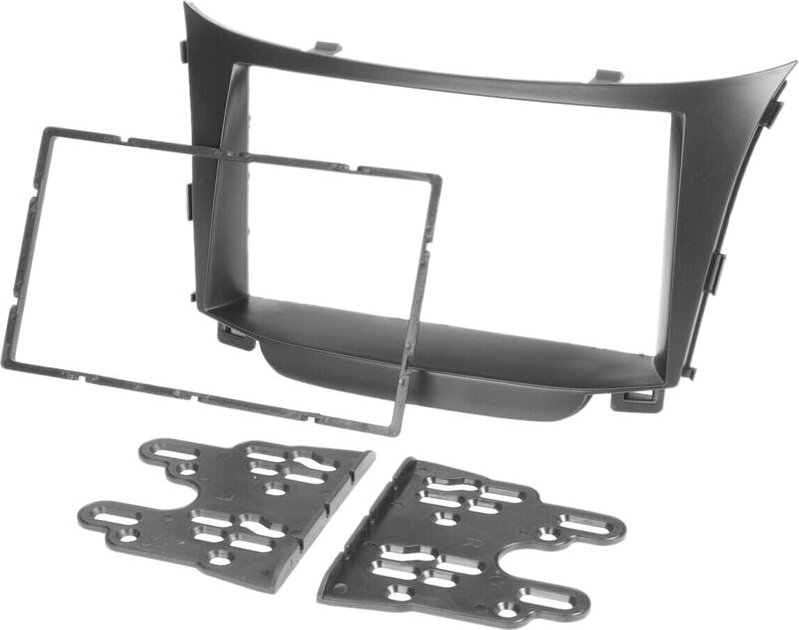 Tlily - 1 Set Auto 2 Din Radio Stereo Fascia Dash Rahmen Panel Adapter für I30 2011