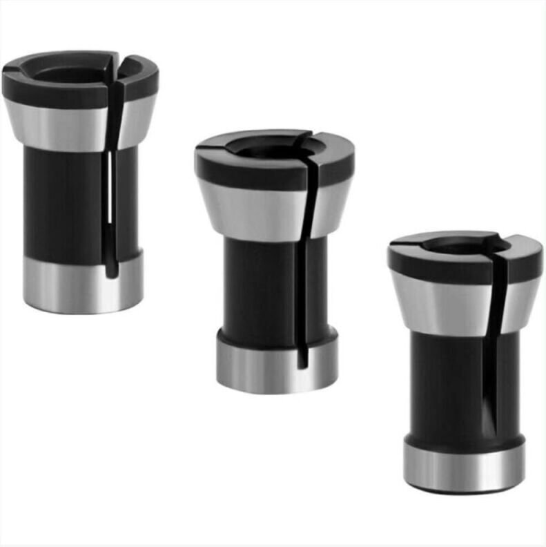 Fräser-Adapterkopf, Graviermaschinen-Adapterfutter, passend für elektrischen Holzschneider-Fräser-Futterhalter (6 mm, 6,...