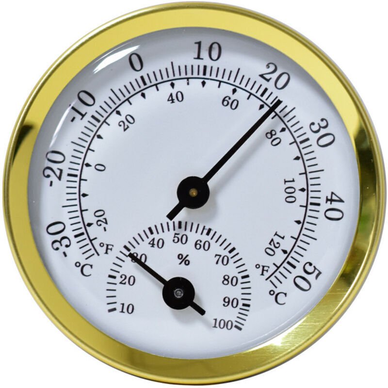 Hygrometer-Thermometer, Innen- und Außenthermometer, Feuchtigkeitssensor, Thermometer und Hygrometer für den Innenbereic...