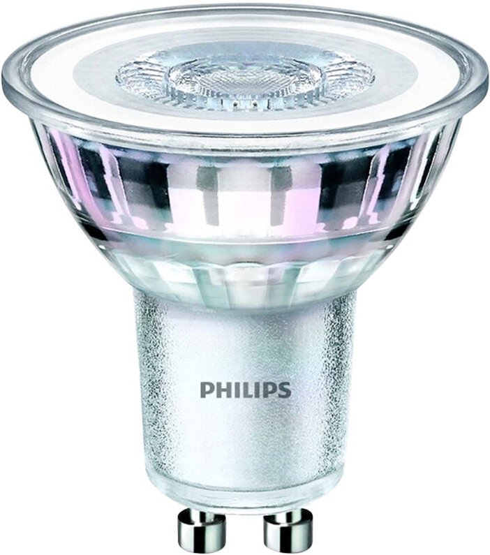 Thumbnail - Philips - led 77791300 led eek f (a - g) GU10 4.6 w = 50 w Warmweiß (ø x l) 5 cm x 5.4 cm 3 St.