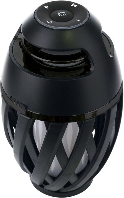 Naeve MUNA Wiederaufladbare tragbare LED-Außenlampe Schwarz 1400K IP65