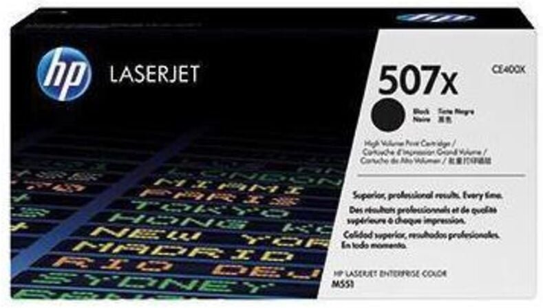 Toner Originalzubehör 507X ca. 11.000 Seiten schwarz