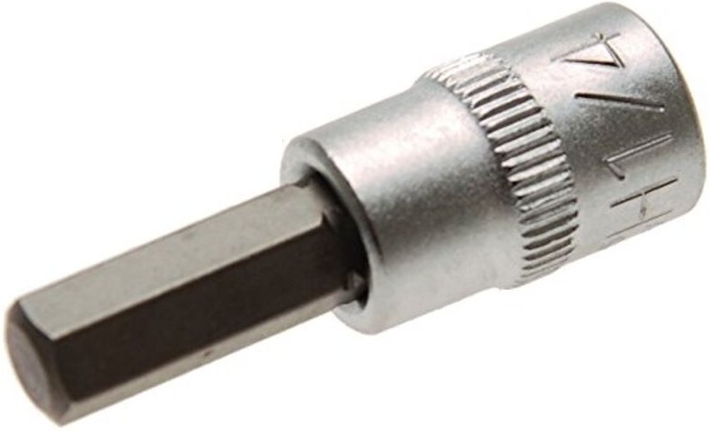 Bit-Einsatz Antrieb Innenvierkant 6,3 mm (1/4") Innensechskant 1/4"