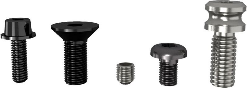 990.072.00 TBTI TORX T15 M3.5x3.5x6 D6 SCHRAUBE (für Fräser mit Spannzange)