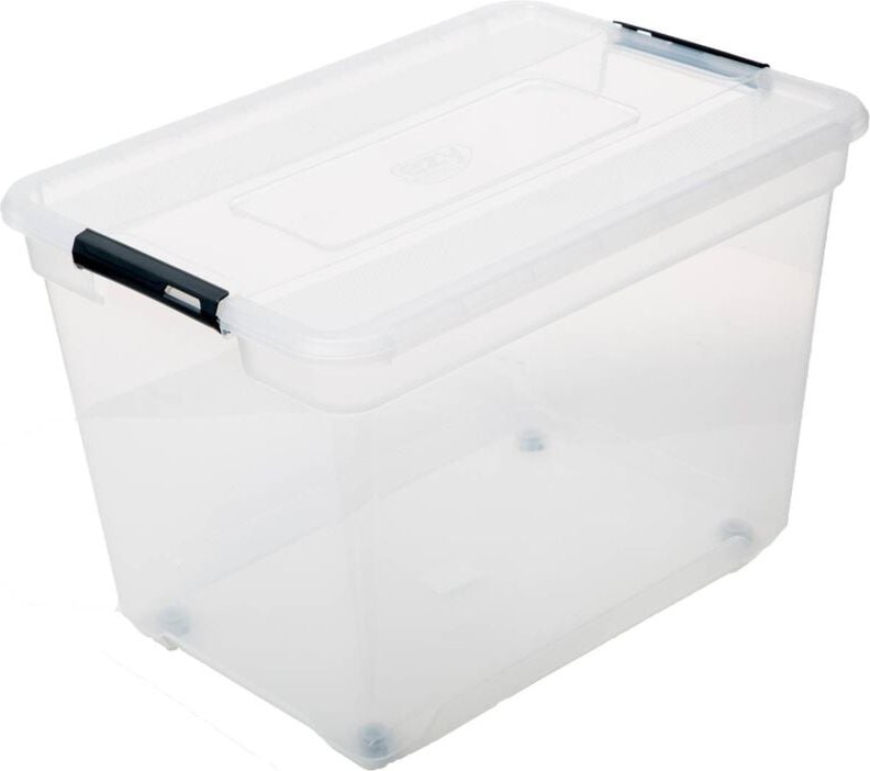 Thumbnail - 5five Simply Smart - Durchsichtige plastikbox 100l solutions+ (lösungen+) - 5five