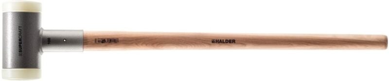 Halder SUPERCRAFT-Vorschlaghammer, schwingungsdämpf. ergon. Hickorystiel, 100 mm, Kopf 265 mm, 9300 g
