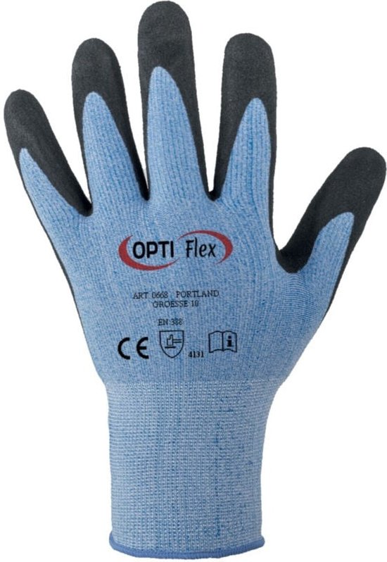 Handschuh Liquimate, Nitril, Gr. 10 12 Stk - Opti Flex