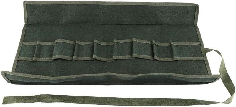 CCYKXA Gartentasche aus Canvas, tragbare Multifunktions-Aufbewahrungstasche, Werkzeugset, Rolltasche, Aufbewahrungstasch...