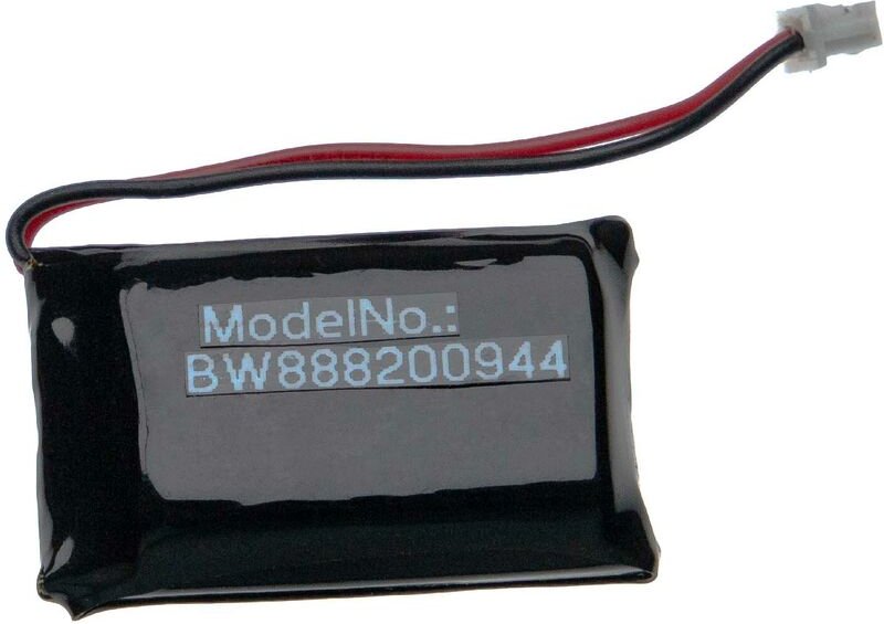 Vhbw - 1x Akku kompatibel mit Educator EZ-903 Receiver, EZ-904 Receiver Hundehalsband Hunde-Trainer (300 mAh, 3,7 v, Li-...