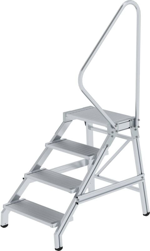 Munk - Günzburger Steigtechnik Montagetritt mit Handlauf 4 Stufen - 050180