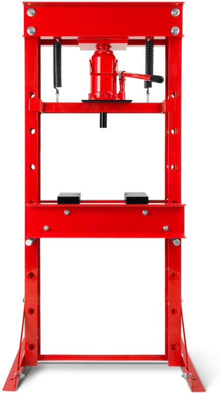 Hydraulikpresse Werkstattpresse 30T Presse hydraulisch, 7-fach verstellbar, Maximale Arbeitshöhe 750 mm, Arbeitsbreite 5...