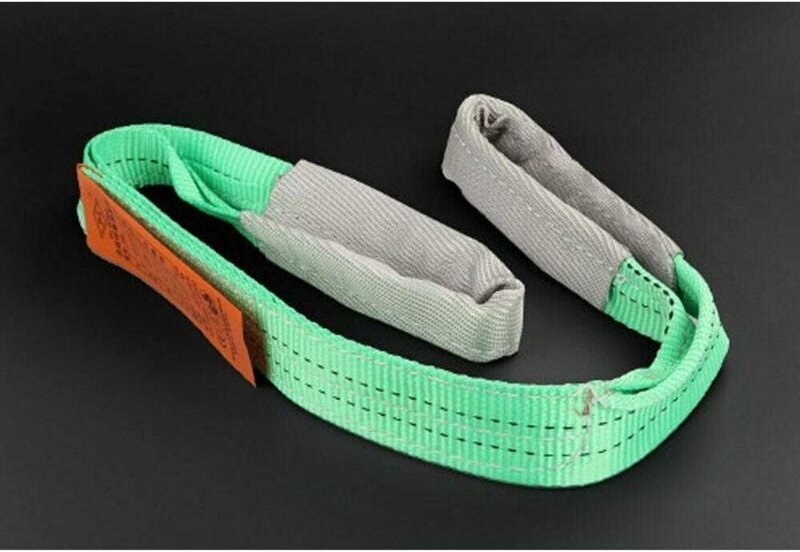 1 Stück 2-Tonnen-Schlinge 1 m, Hebegurt, aus Polyester gewebte Flachschlingen, zum Heben von Gütern oder Fahrzeugen, zum...