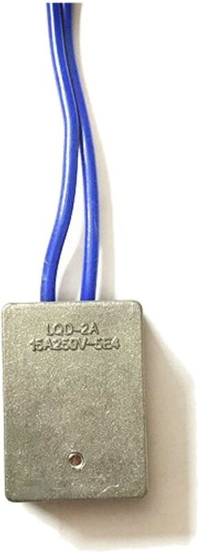 Trade-shop - Vollmetall Anlaufwiderstand / Sanftanlauf 15A 230V inkl. 2 Kabel Ersatz für DeWalt Hitachi Holzmann Scheppm...