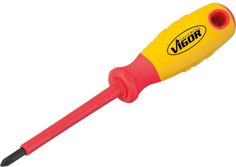 Vigor - vde Kreuzschlitz Schraubendreher ∙ V2063 ∙ Kreuzschlitz Profil ph ∙ sw PH1