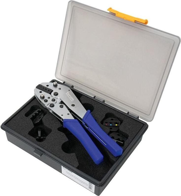 Crimpwerkzeugsatz mit 5 Wechseleinsätzen - Forum