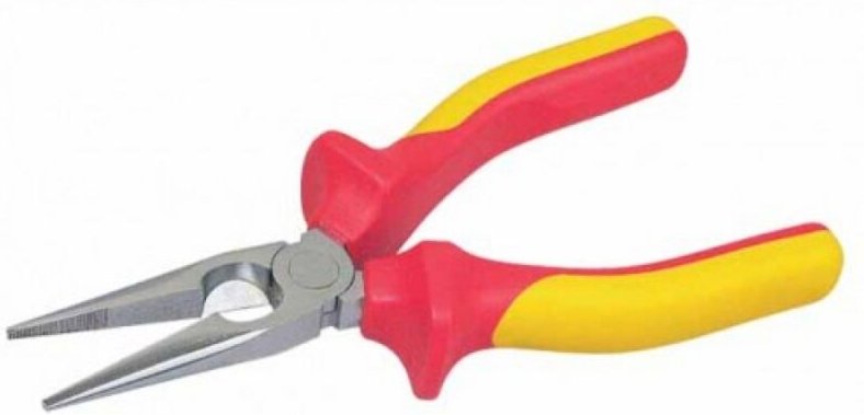 Stanley - Werkzeug - VDE-Spitzzange gerade, Länge 20 cm 0-84-007