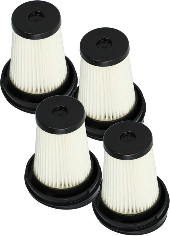 vhbw 4x Flachfaltenfilter kompatibel mit ETA Moneto 0449 Handstaubsauger, Staubsauger - Filterelement
