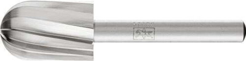 Hss Frässtift alu Walzenrundform c ø 16x25 mm Schaft-Ø 6 mm Alu/NE - Pferd