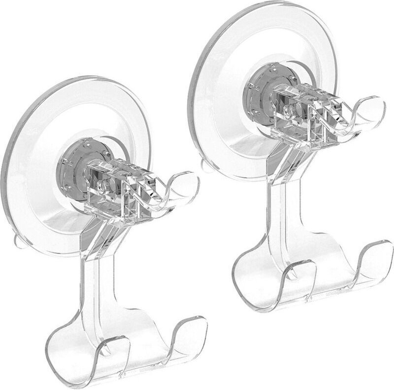 Ymyny - Stück – Leistungsstarker Vakuumhaken – Drehsaughaken – Saugnapf mit Haken – Selbstklebender Haken – Selbstkleben...