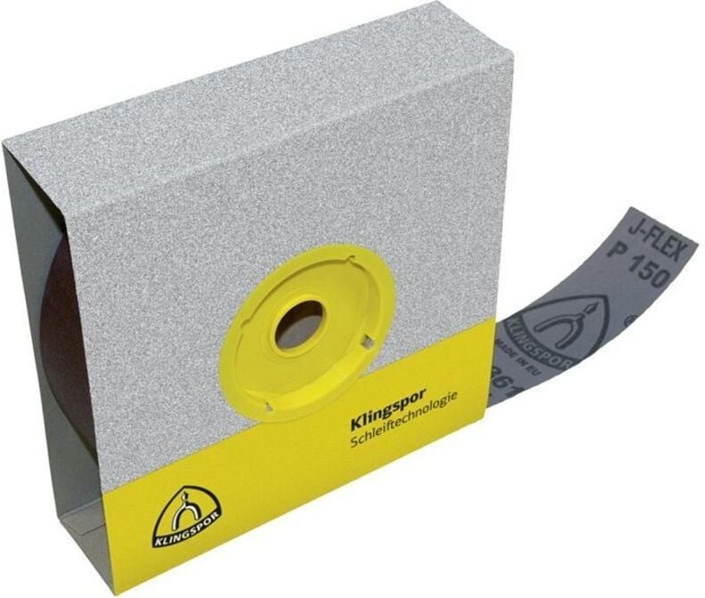 Schleifgeweberolle kl 361JF 25 mm Körnung 180 für Metall Korund