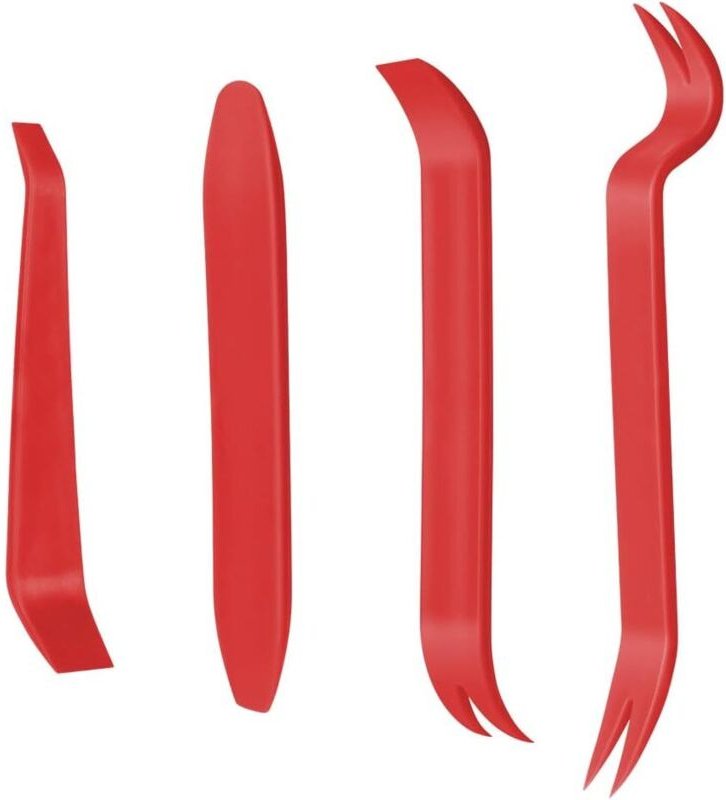 4Pcs Outil Vonmontage Garniture Voiture, Outils Pdiestique Dur, Professionnel Voiture Démontage Instaldietion Outil Kit ...