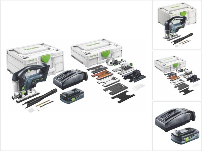 Carvex psbc 420 hpc 4,0 EBI-Set Akku Pendelstichsäge 18 v ( 576536 ) 120 mm Brushless + 1x Akku 4,0 Ah + Ladegerät + sys...