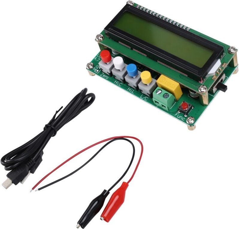 Tlily - l/c Kapazität Induktivität Meter Digital Kondensatoren Tester für lcd Mini usb Interface mit