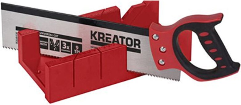 Gehrungssägensatz mit Führung 30x10x8cm krt809001 Kreator