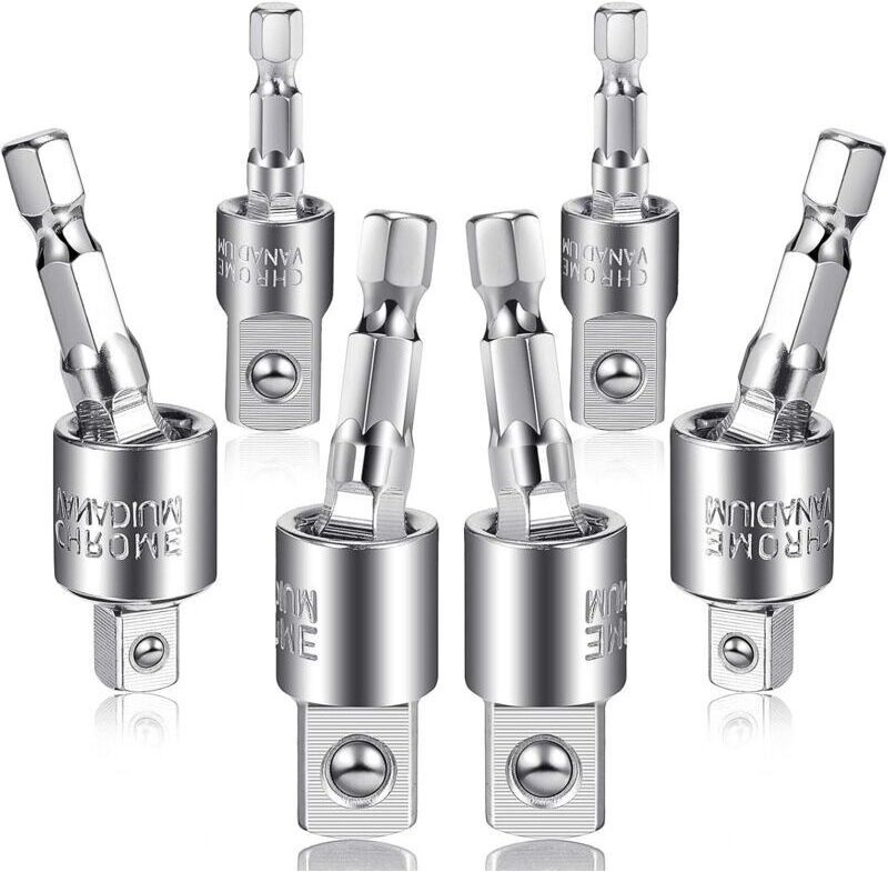 6-teiliges Steckschlüssel-Adapterset für elektrische Bohrmaschinen, Adapter für Schlagschrauber, Do