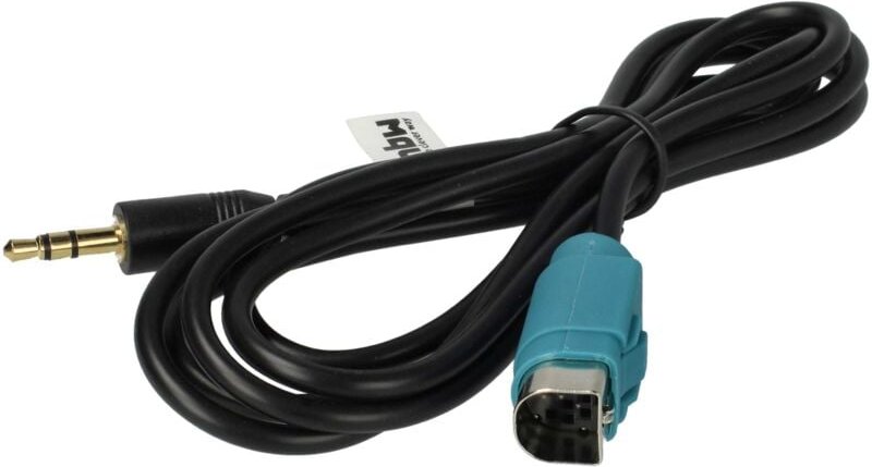 Vhbw - aux Audio Adapter Kabel kfz Radio (120 cm) kompatibel mit Full-Speed-Geräte mit KCE-236B-Eingang Auto, Autoradio