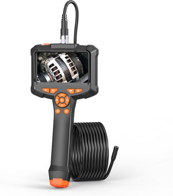 Thumbnail - Endoskopkamera, 4,3-Zoll-IPS-Bildschirm, 1080p-HD-Inspektionskamera mit 8 LEDs, wasserdicht nach IP67, 5 Meter langes, h...