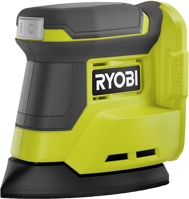 Ryobi - Dreieckschleifer 18V one+ - Basis de Schleifen 100x140mm, Düse de Absaugung - ø Oszillation 1,8mm, 22000osc/min ...