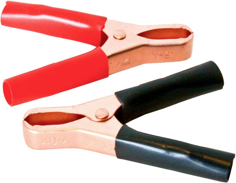 Mueller Electric - 010032 Krokodilklemmen-Set Rot, Schwarz 1 Set