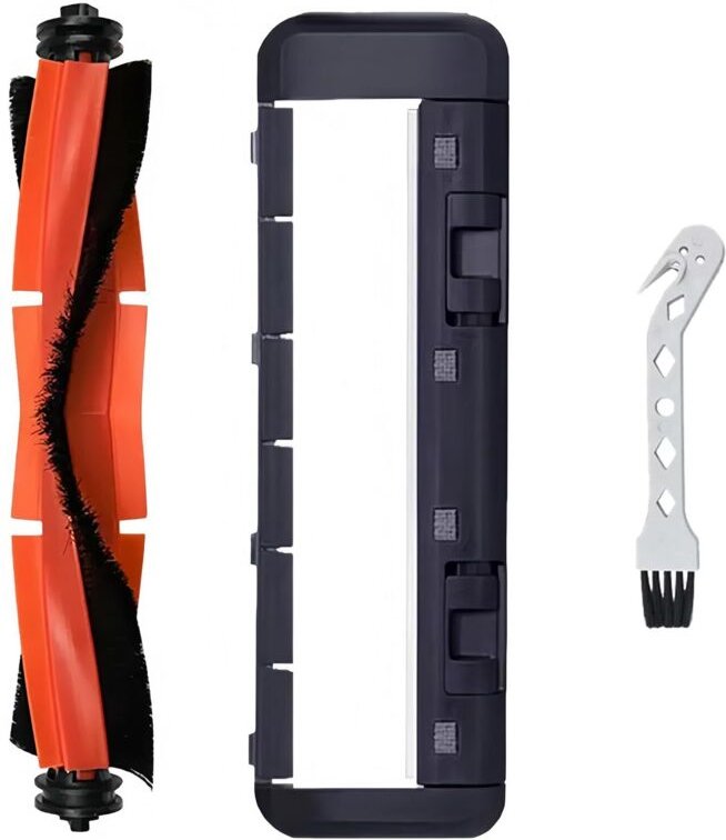 Zubehör für Xiaomi X20+/ X20 Max/ X20 Pro Saugroboter: Hauptbürste & Bürstenabdeckung