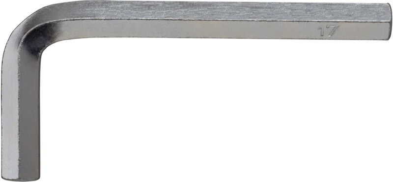 Sechskantschlüssel Typ L Verzinkt 14mm L-155mm