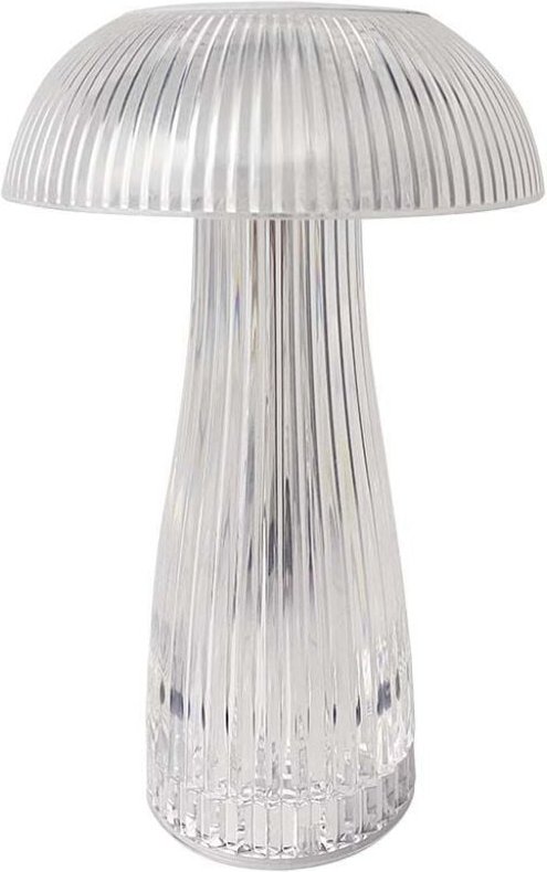 Transparente wiederaufladbare Tischlampen - IP20 - 1W - 50 Lumen - 3IN1