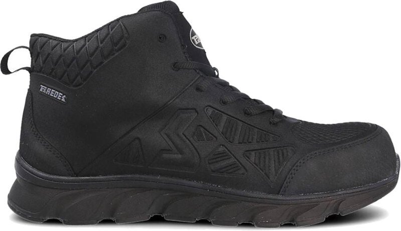 Paredes Amber S3 ESD SRC Hohe Sicherheitsschuhe - 38 EU - Schwarze