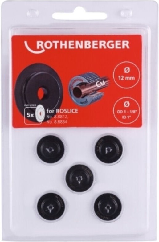 Schneidrad für roslice 12mm, 1.1/8", 5 Stück - 088840D - Rothenberger
