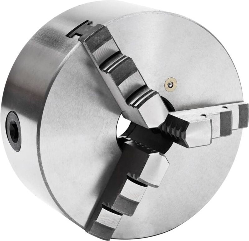 3-Backen-Drehfutter Selbstzentrierend 160 mm Stahl - Vidaxl