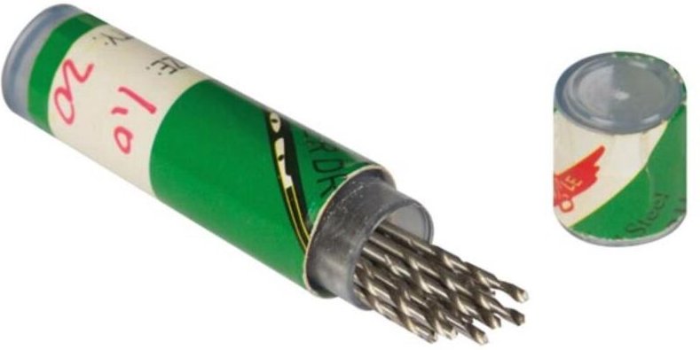 Minibohrer 1.0mm - 20 stück