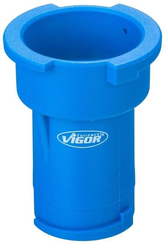 Prüfadapter ∙ blau ∙ R123 ∙ R125 ∙ V1963-4