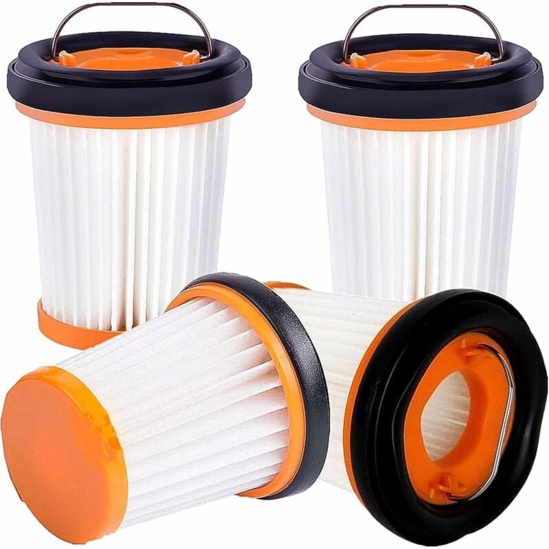 Passend für die kabellosen Handstaubsauger Shark W1, W2, W3, WV200, WV201, WV205 und WV220. 4er-Pack Filter für den Stau...